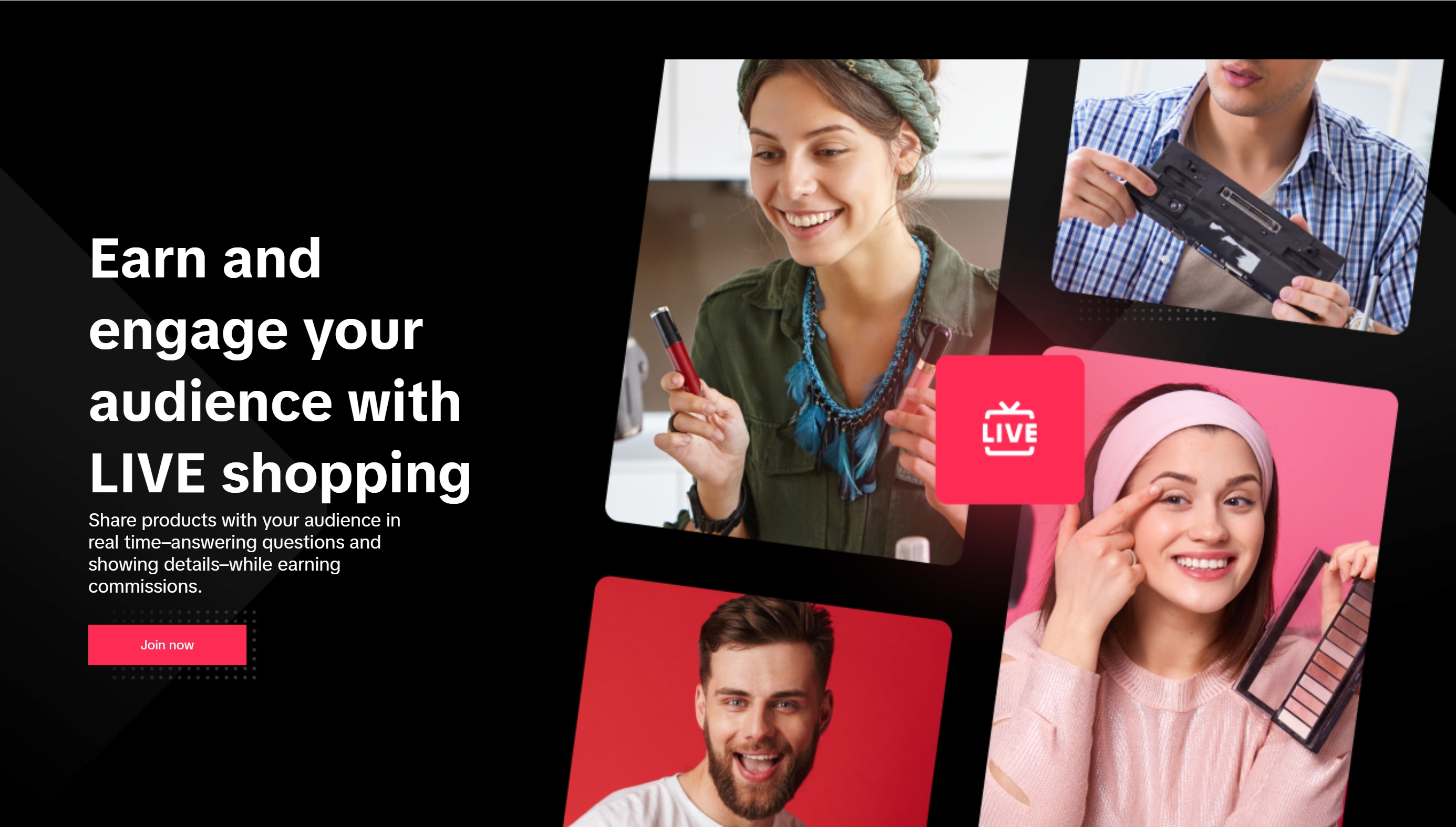 TikTok主播工作台