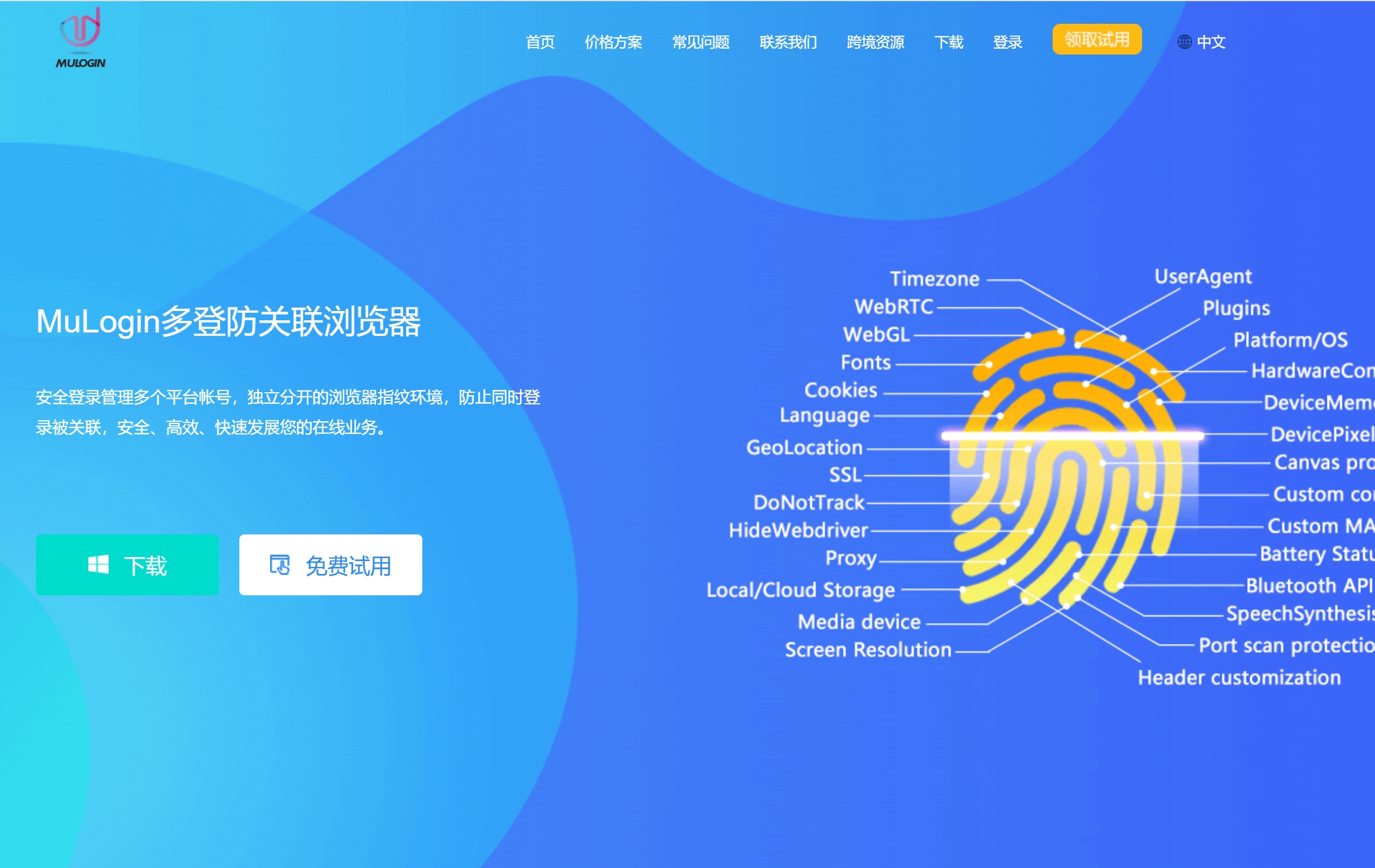 MuLogin指纹浏览器